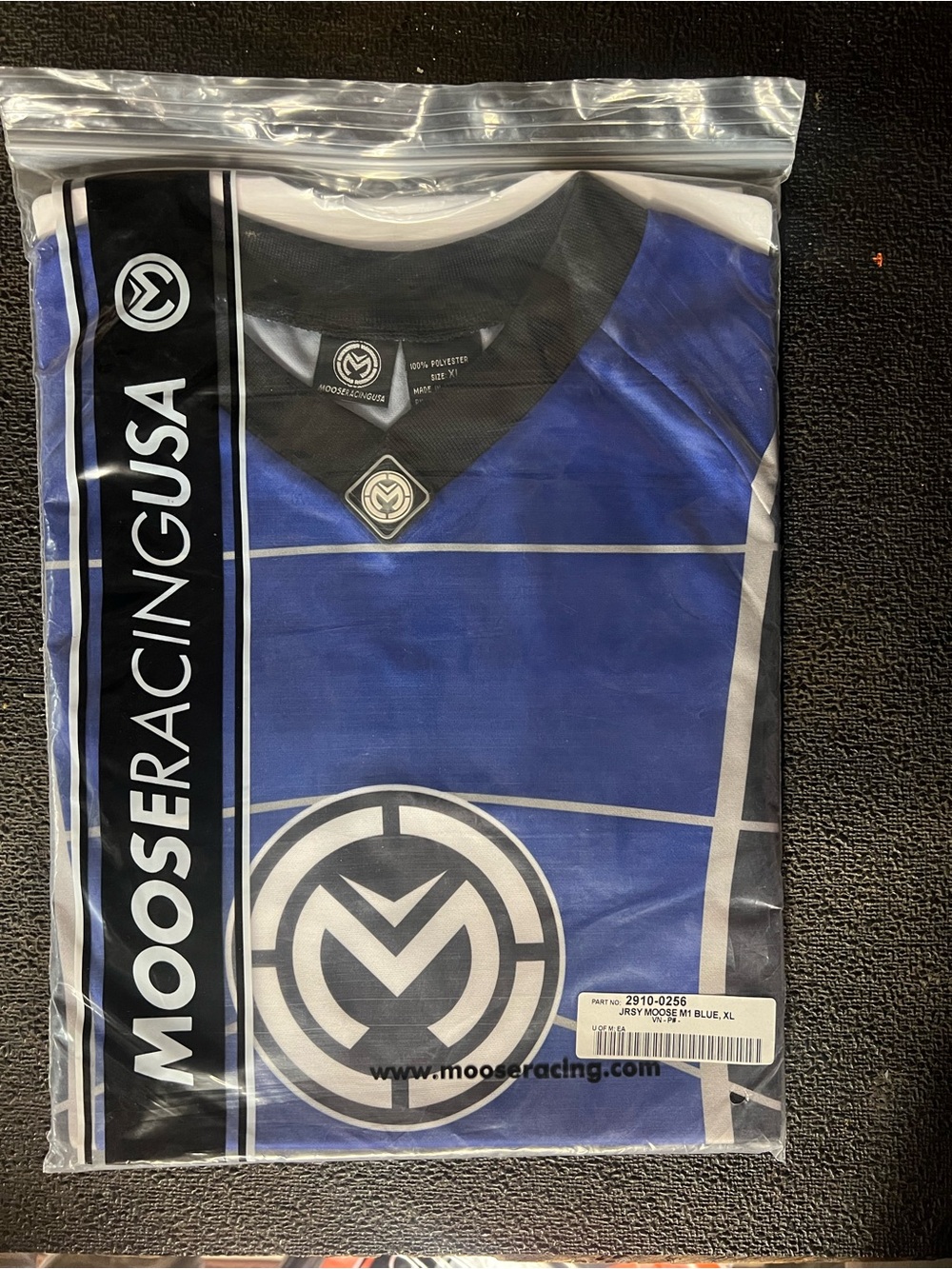 Moose Racing USA Men’s Blue Racing Jersey